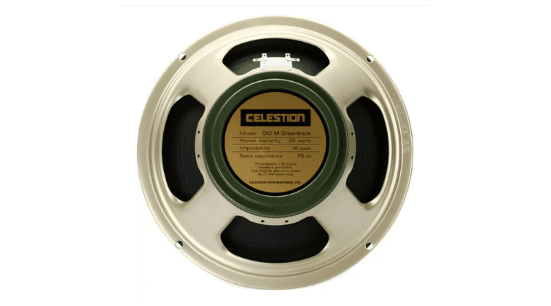 Best Guitar Speaker For Clean Tone - Celestion G12M Greenback 12”