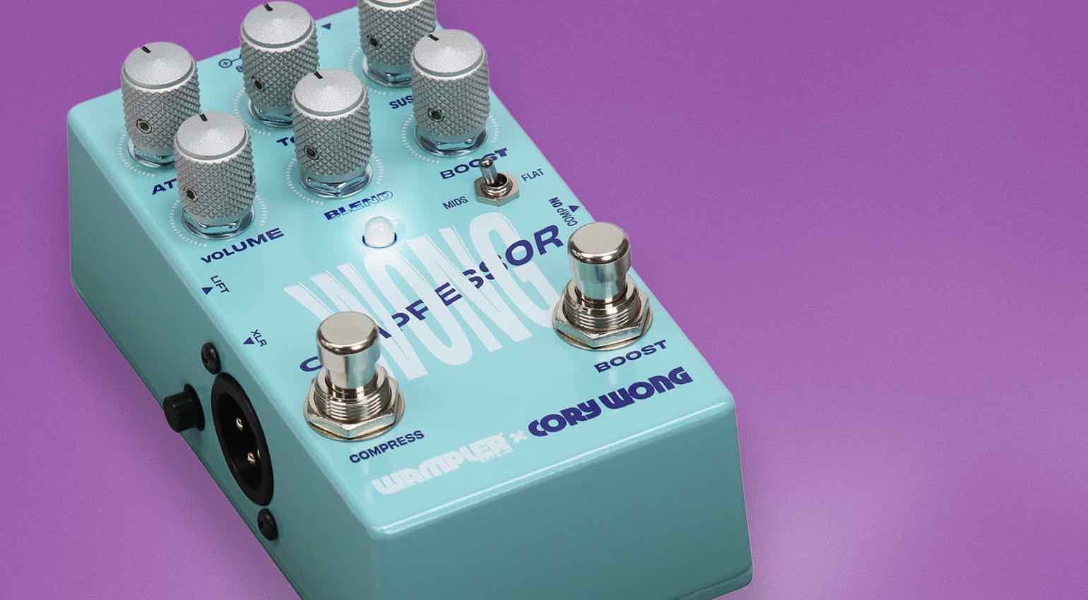Wampler Wong Compressor New Signature Cory Wong pédale