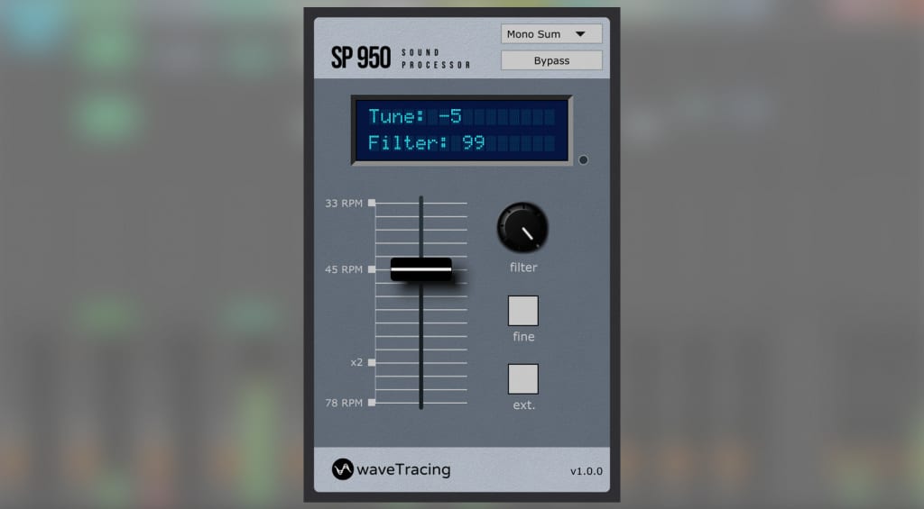 Wavettacing SP950