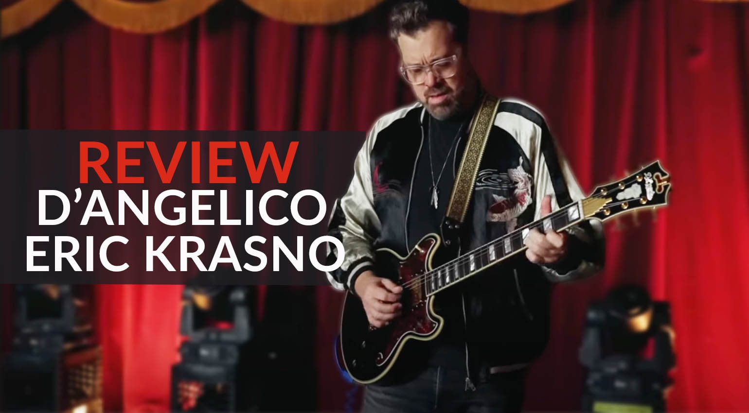Revue: D'Angelico Deluxe Eric Krasno Brighton. Une guitare de surprises!