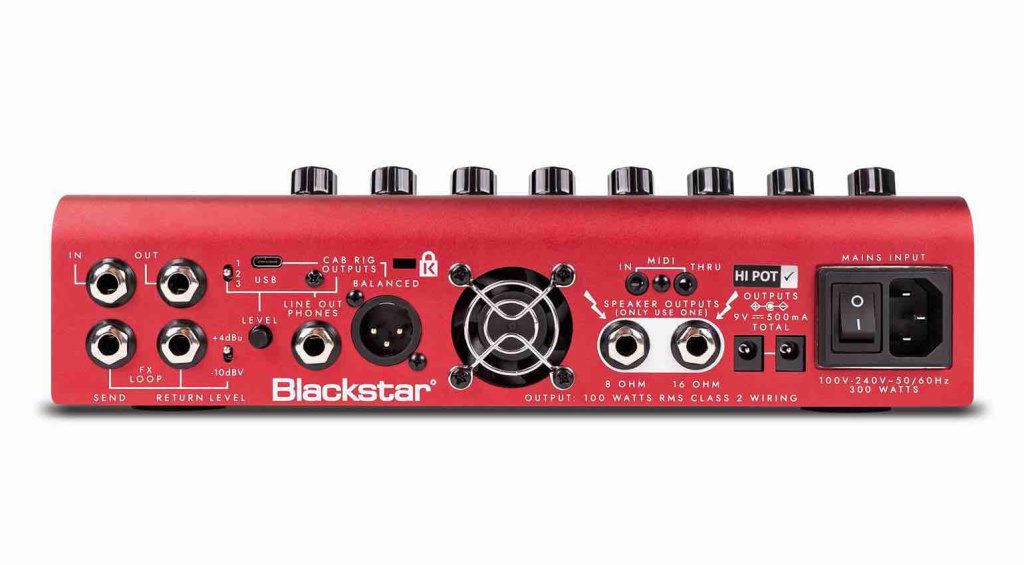 Blackstar Amped 2 Panneau arrière