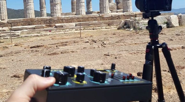 Dreadbox at the Temple of Poseidon