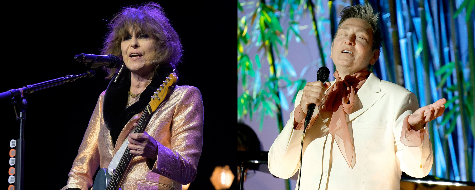 Moi et Mme Lang: Chrissie Hynde des prétendants lance la nouvelle version en duo d'un hit de Philly Soul classique des années 1970, mettant en vedette KD Lang