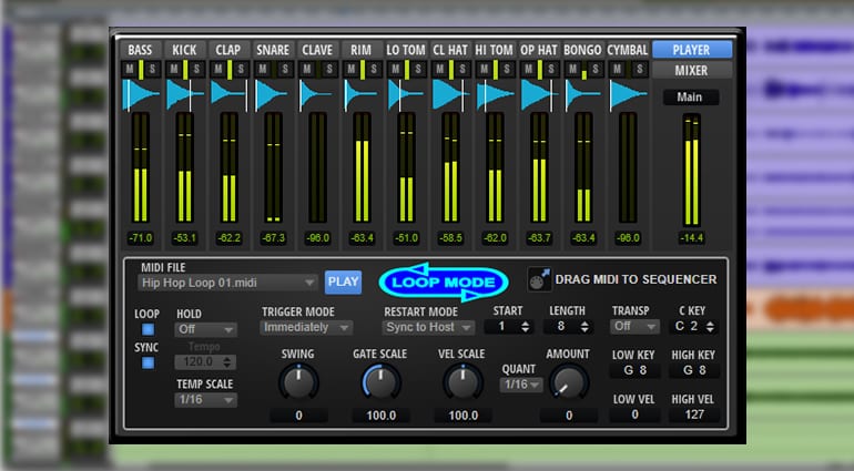 Freemusicproduction.net Hip Hop Drums