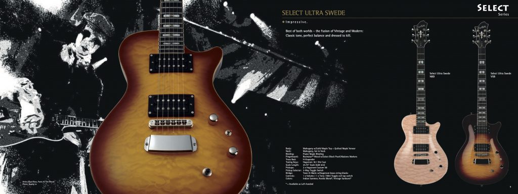 Fiche technique Hagstrom Select Ultra Swede