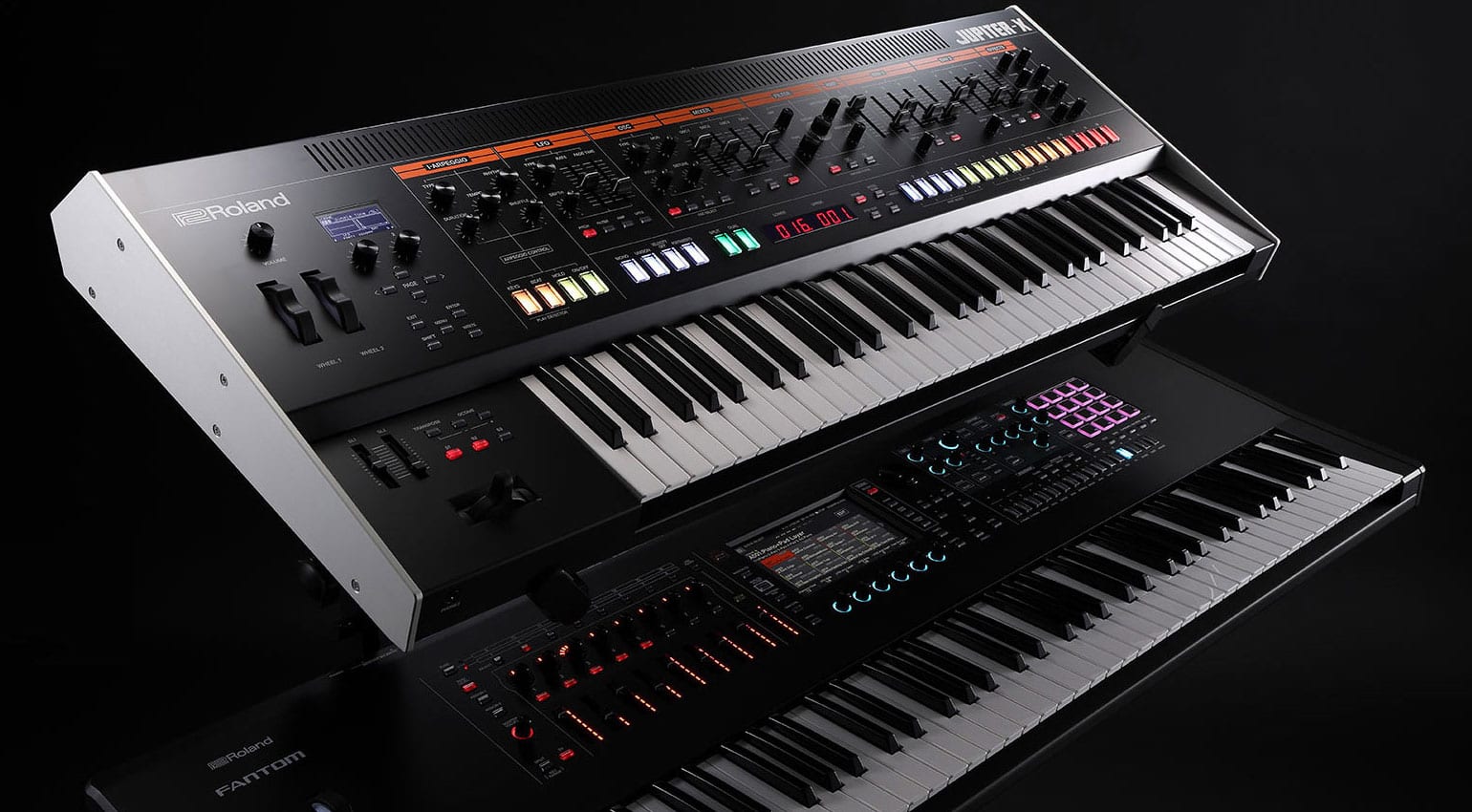 Roland Jupiter-X and Fantom