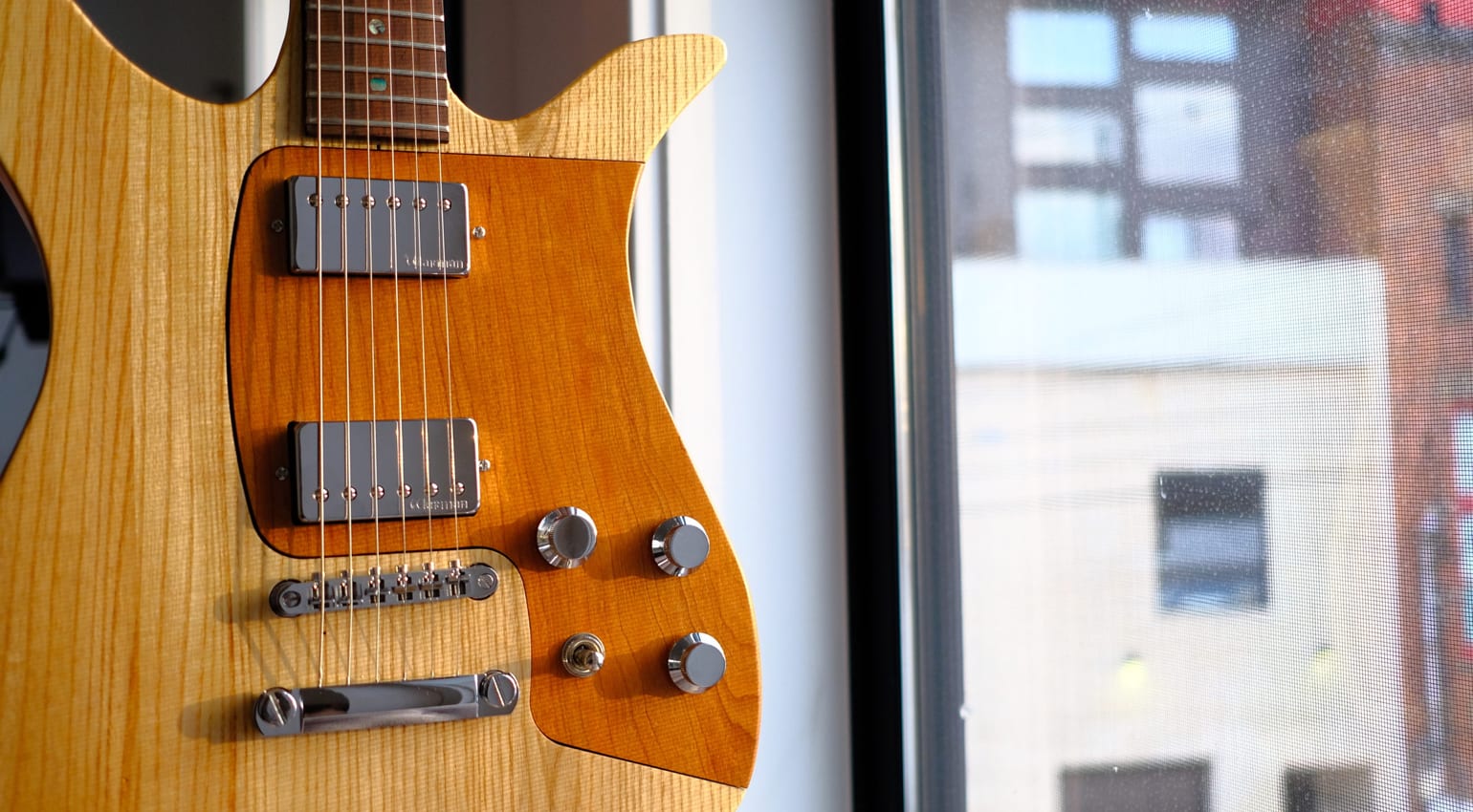 Fern Guitars The Phoenix all wood modular guitar