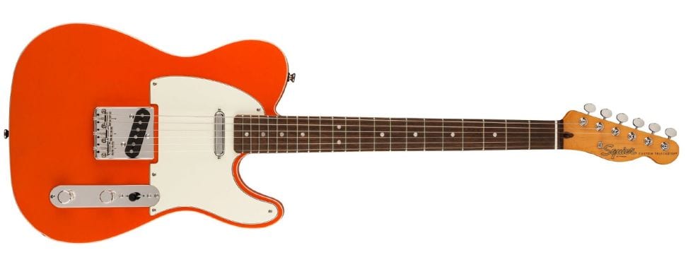 Squier Classic Vibe 60s Custom Tele Candy Tangerine