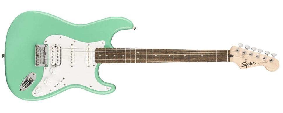 Squier HSS Stratocasters Seafoam Vert