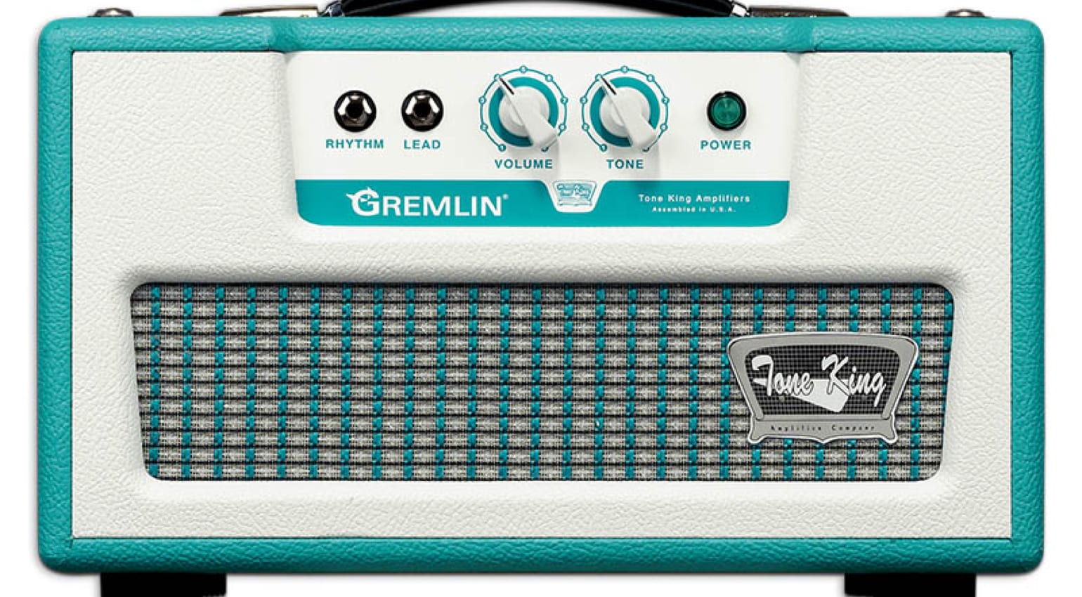 Tête de Gremlin Tone King en Turquoise