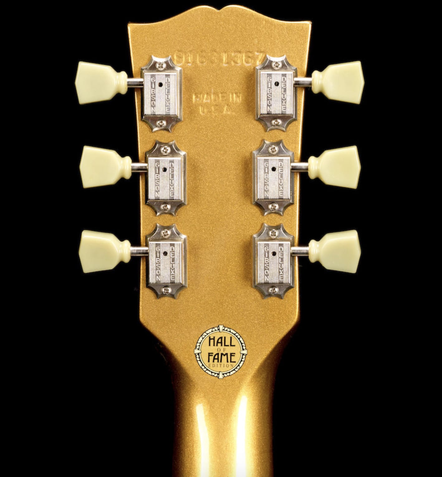 '91 Gibson Les Paul Deluxe « Hall Of Fame » numéro de série 91631367