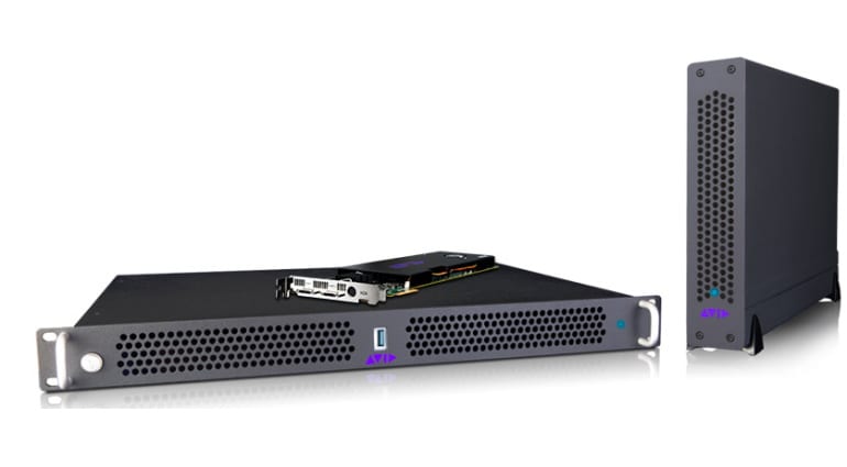 AVID HDX vers châssis Thunderbolt 3