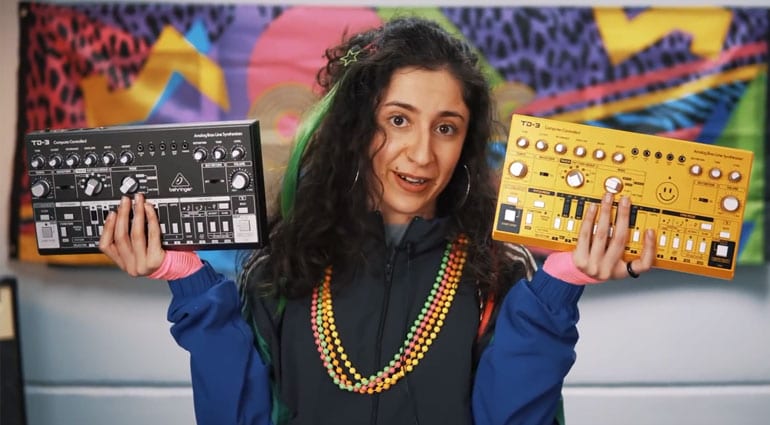 Behringer Black and Yellow TD-3