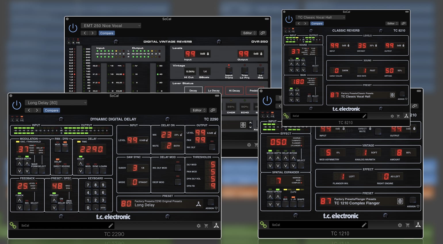 TC Electronic Icon Series Native Plug-ins