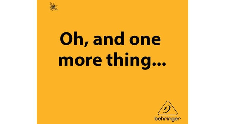 Behringer WASP taquine