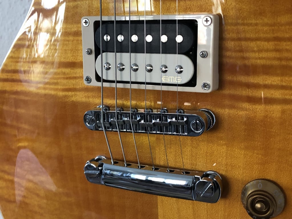 Placage érable flammé AA