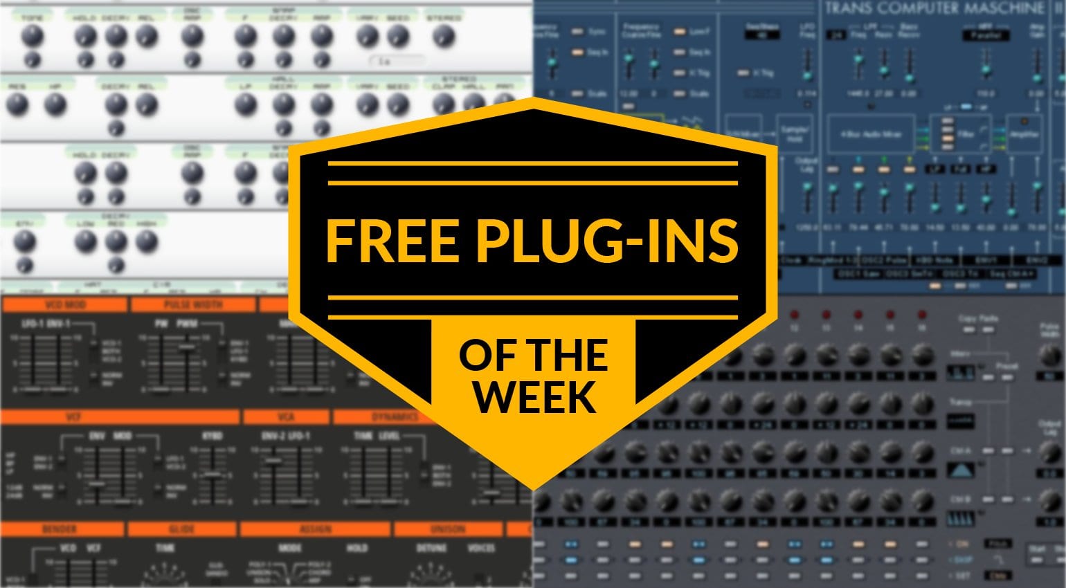 Free plug-ins of the week
