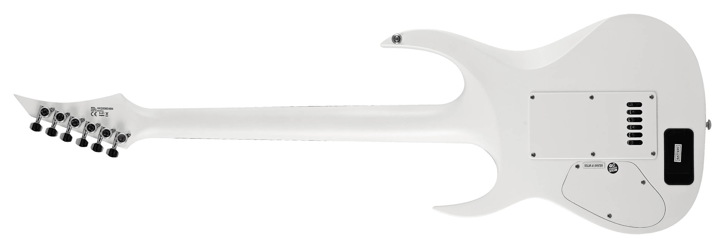 A1.6 Vinter de Solar Guitars avec col traversant
