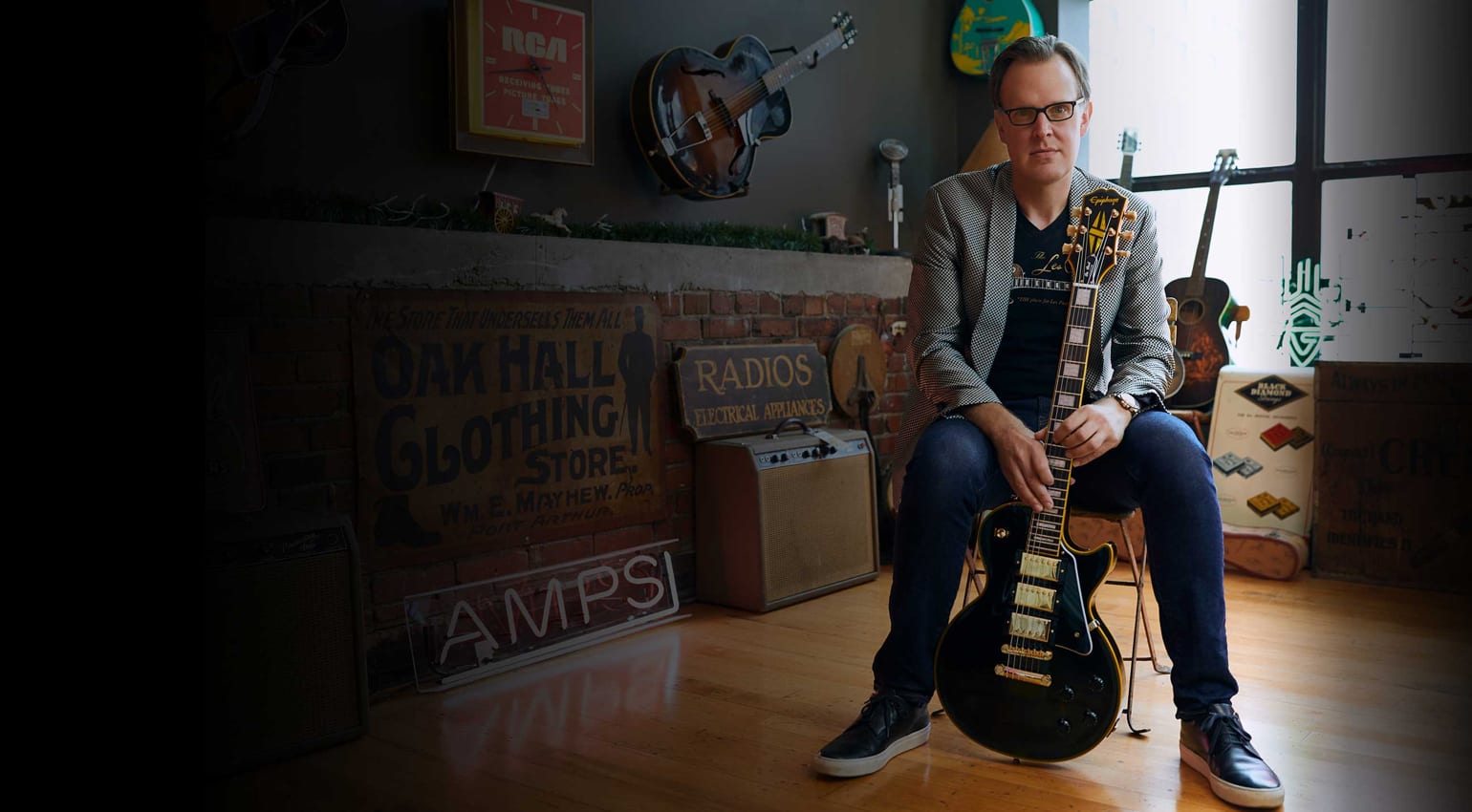 Joe Bonamassa's new Epiphone Black Beauty Les Paul is his 8th signature model