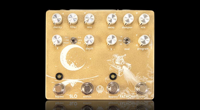 Walrus Audio évoque la double pédale de réverbération Gold Standard Slö et Fathom