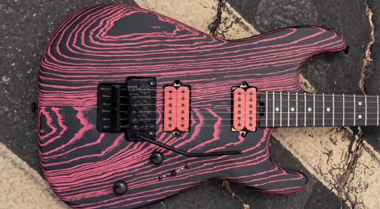 Charvel adds sandblasted Neon Pink Pro-Mod San Dimas Style 1