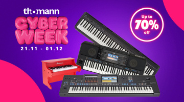 Meilleures offres de pianos et claviers numériques pour Thomann Cyberweek