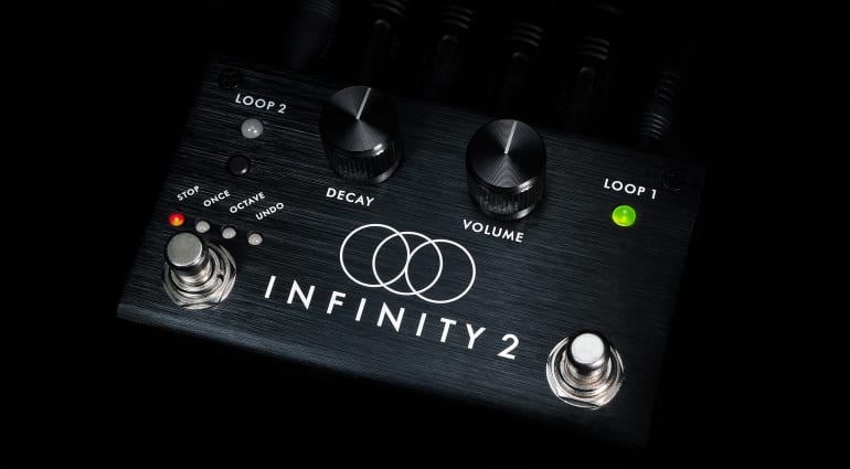 Pédale de looper repensée Pigtronix Infinity 2