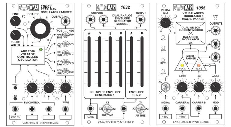 CMS1004T, 1032, 1055