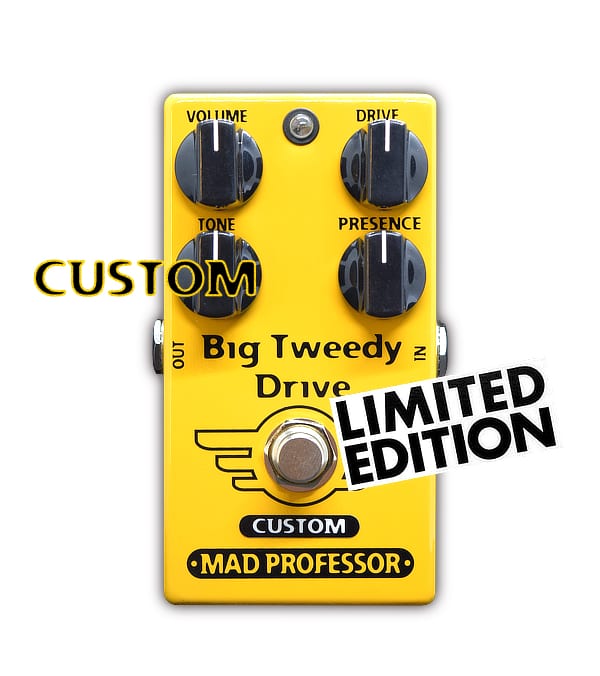 Mad Professor Big Tweedy Drive avec le mod Super Tweed