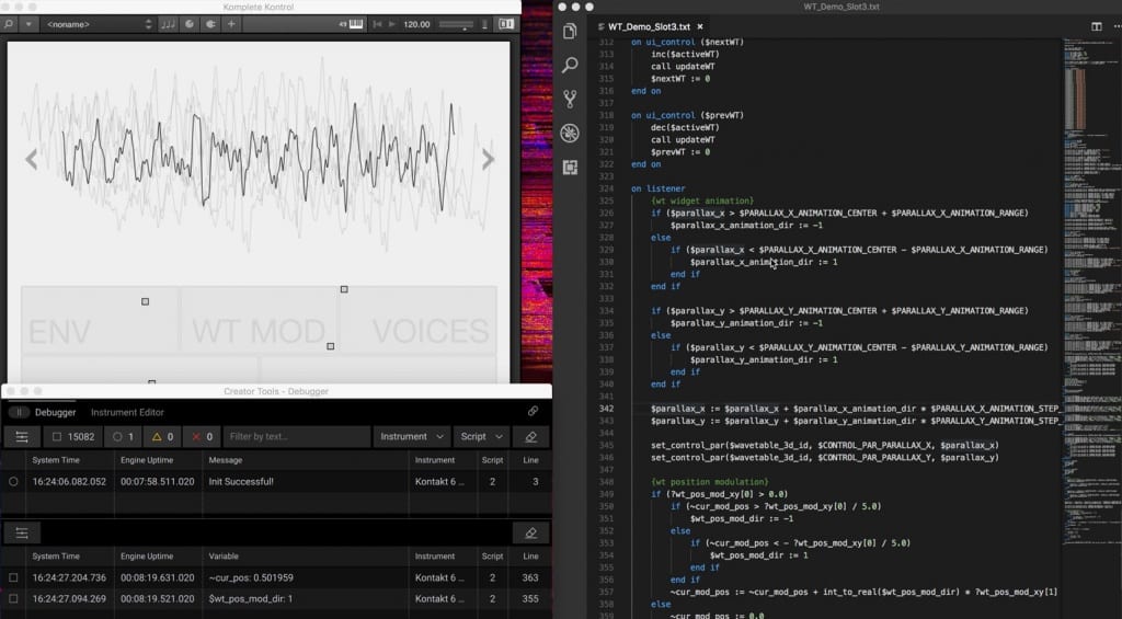 Débogueur Native Instruments Kontakt 6
