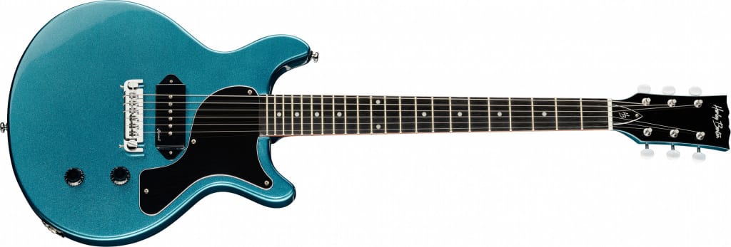 Harley Benton DC Junior Pelham Bleu