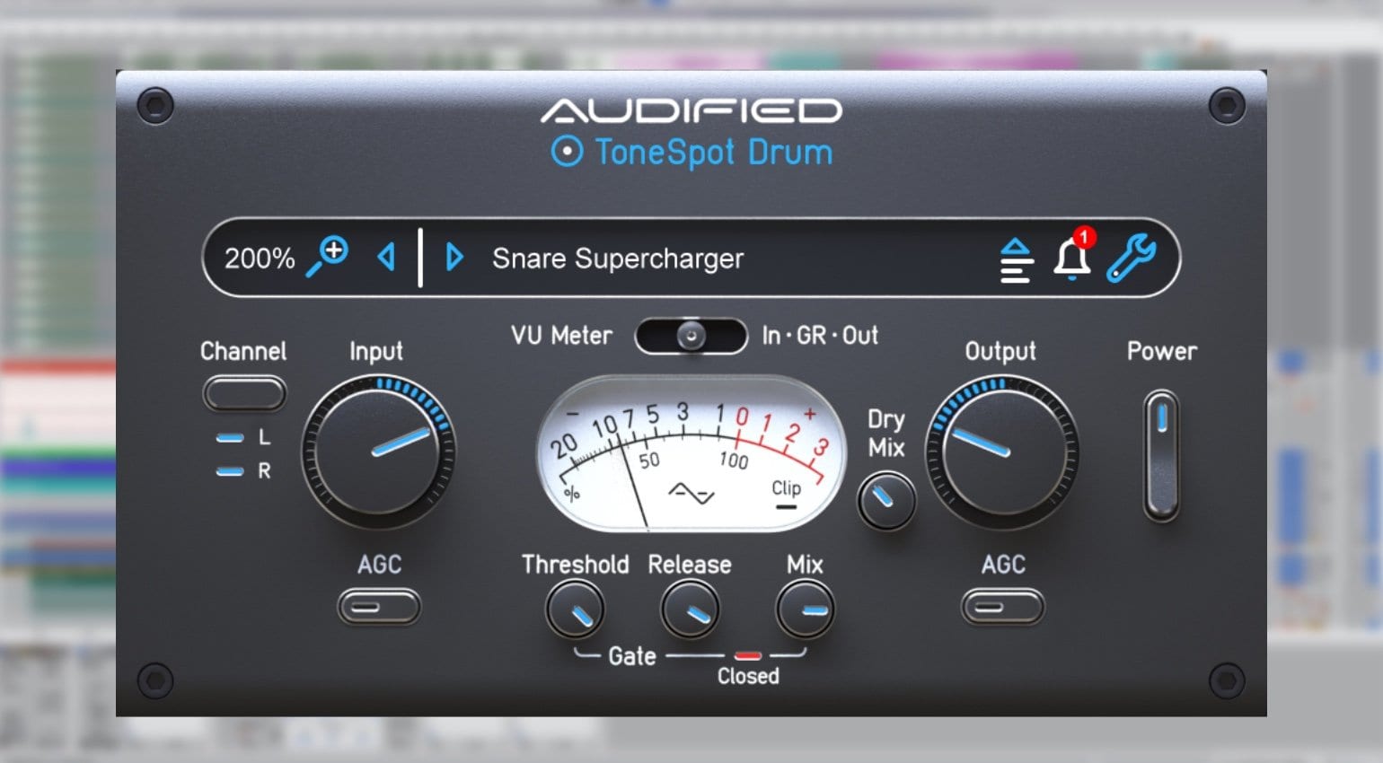 Audified ToneSpot Drum Express