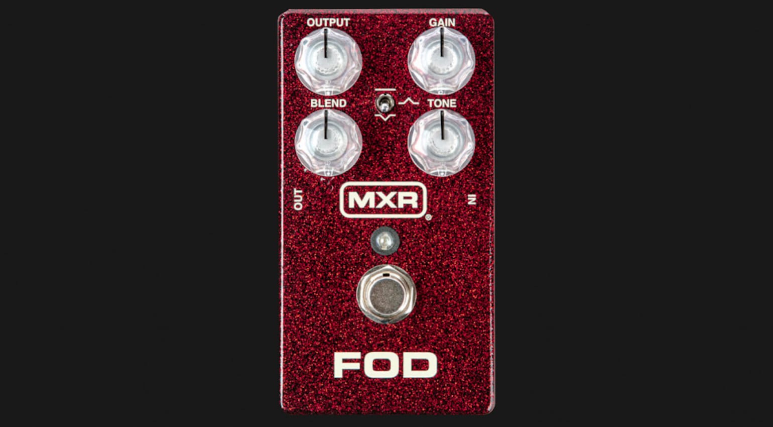 MXR FOD Drive pedal front