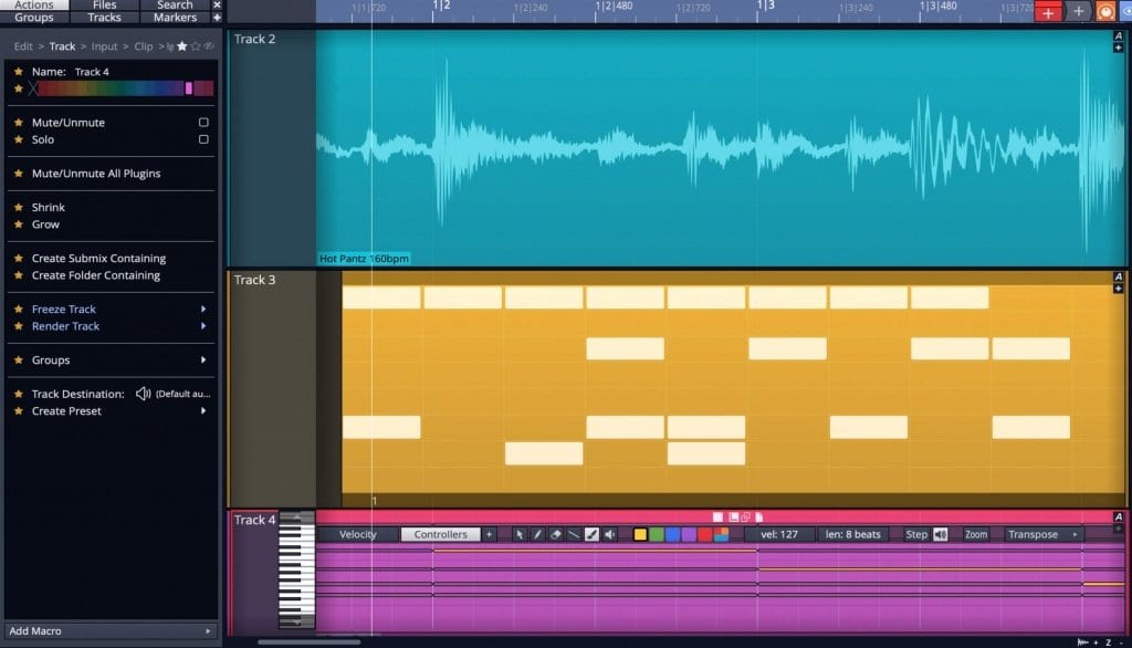 Tracktion-Waveform10-actions-panel