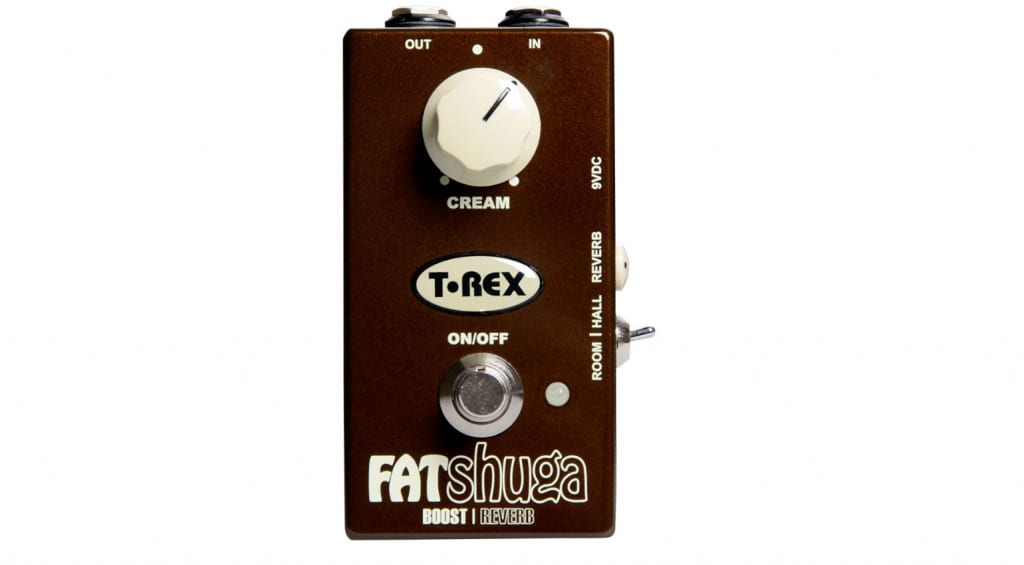 T-Rex Fat Shuga Overdrive + Réverbération