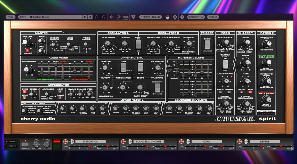 Cherry Audio Crumar Spirit sans clés
