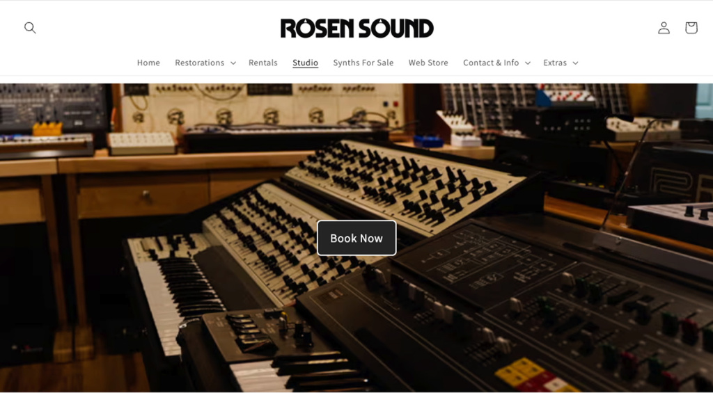 Cabine de synthétiseur Rosen Sound