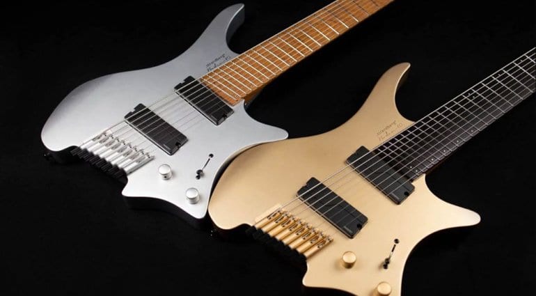 Strandberg gold and silver 10th anniversary models