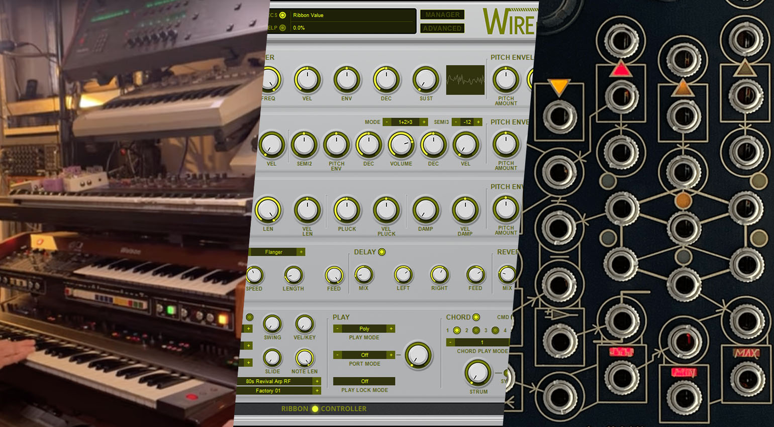 Rare Italian Synths, WirePluck, Quiver: Synth Journal