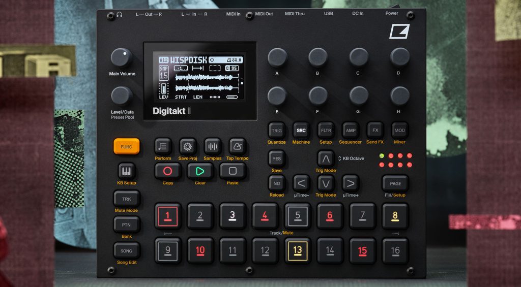 Flux de travail de Digitakt II