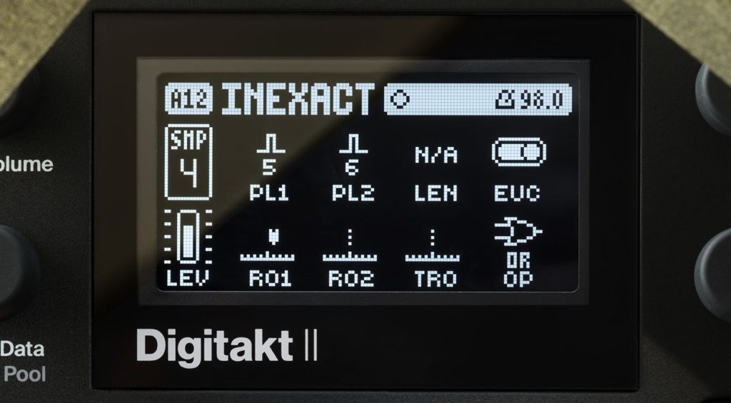 Le séquenceur euclidien d'Elektron Digitak II