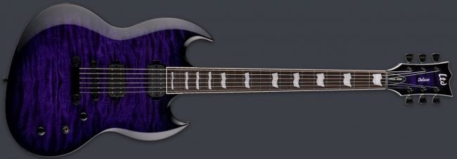 LTD Viper-1000 ee-Thru Violet Sunburst