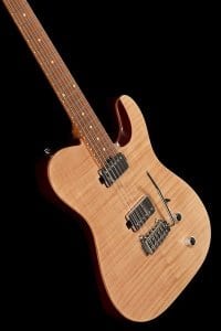 Harley Benton Fusion-T HH Roasted FNT avec doubles humbuckers Roswell Alnico 5