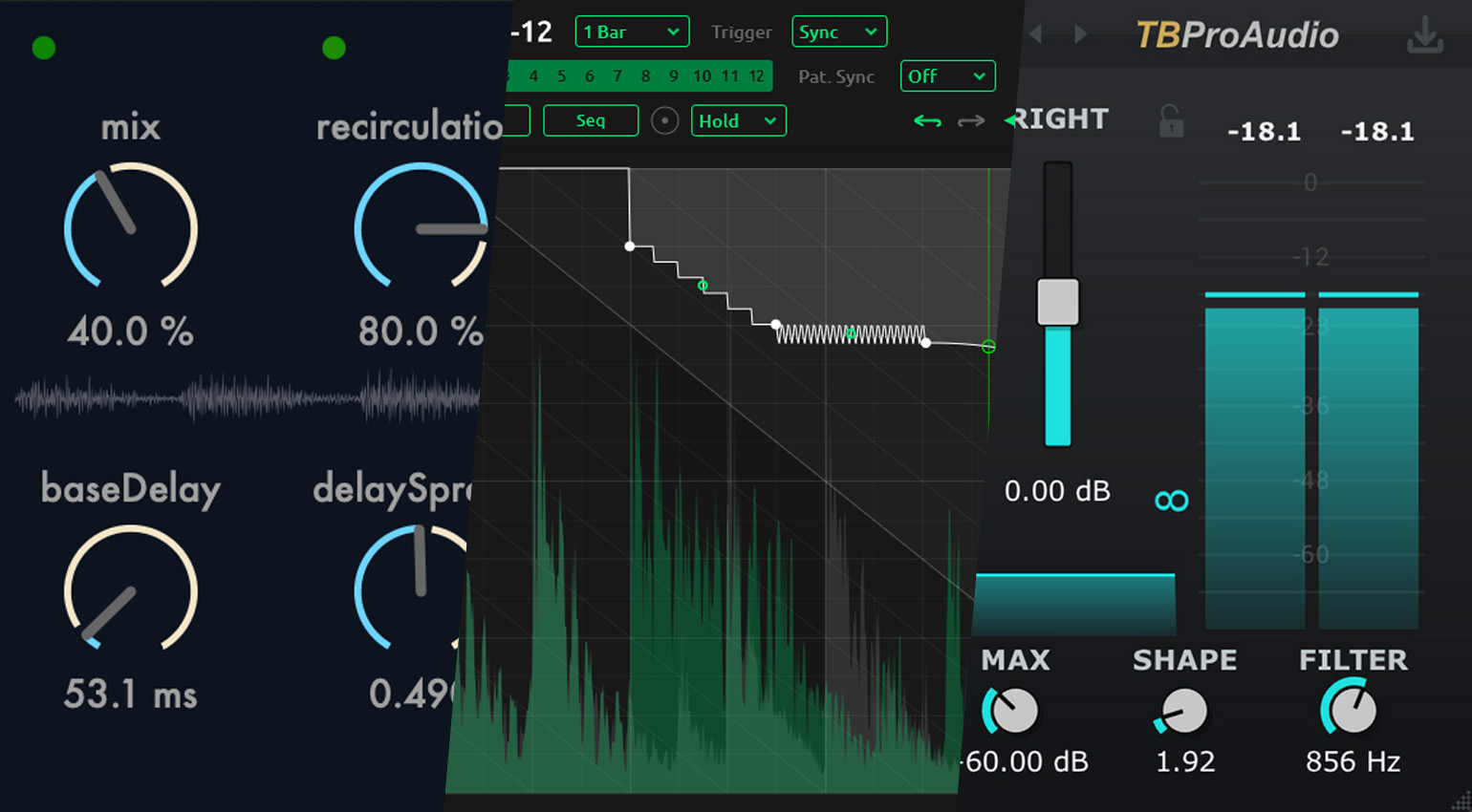 maniFold Σ, TIME-12, TBPAVolume: Free Plugins of the Week