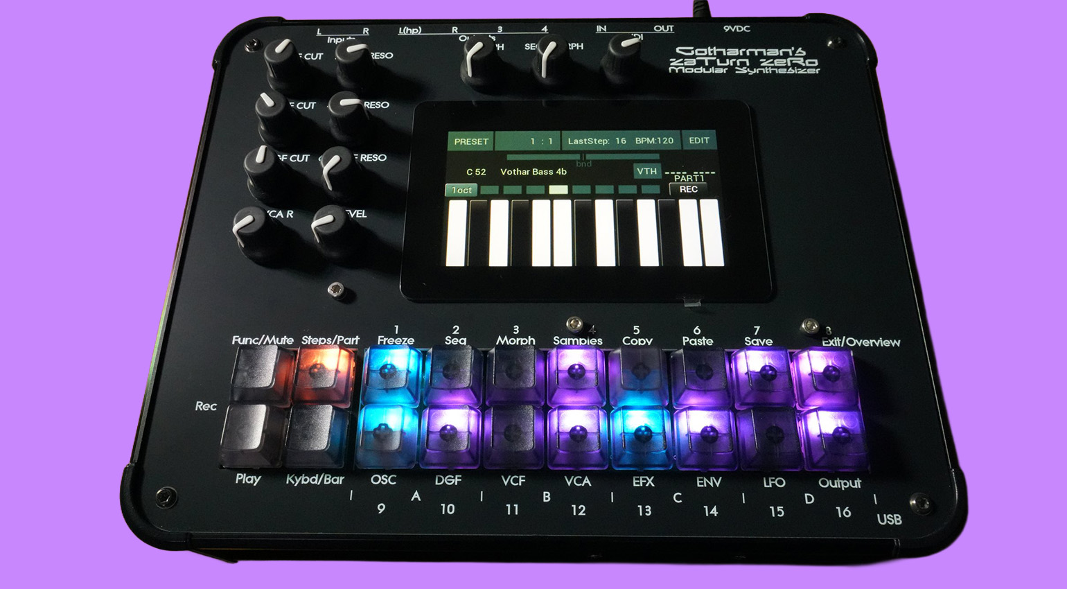 gotharman's zaturn zero teaser synth journal