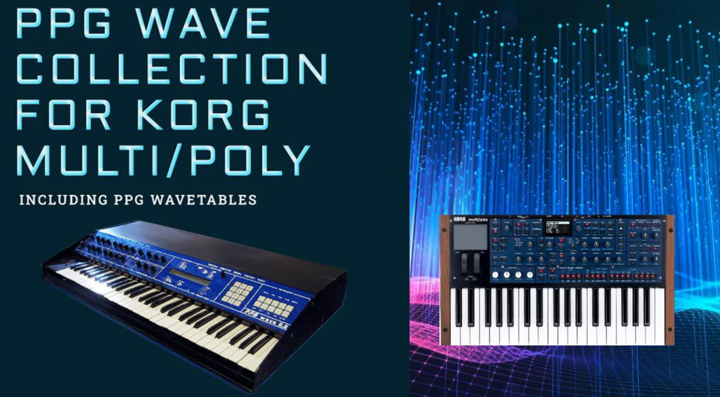 PPG Wave Collection KORG multi/poly