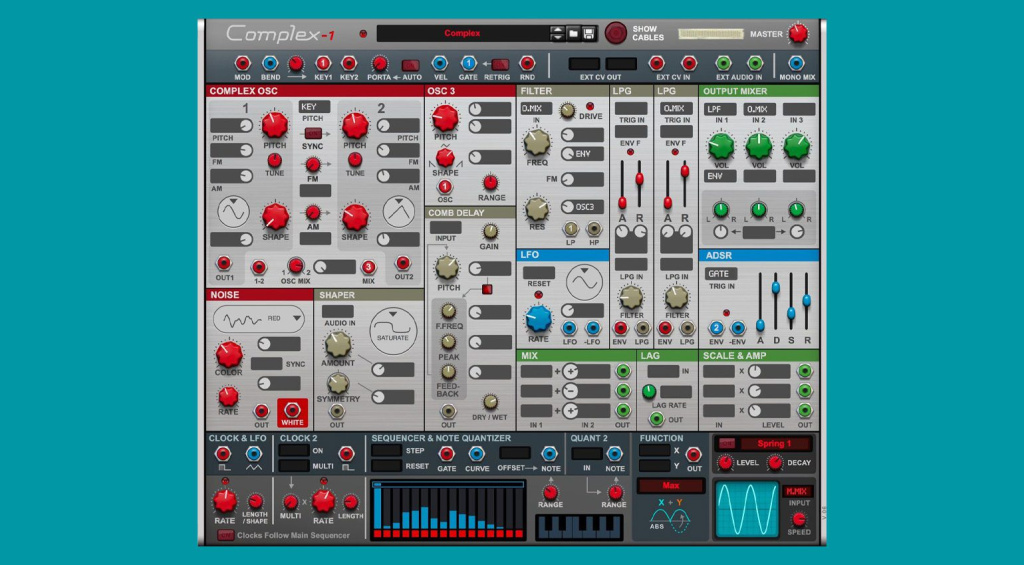 Synthés modulaires virtuels