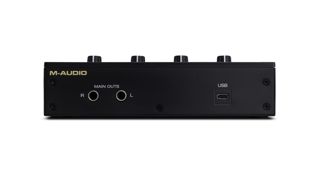 M-Audio M-Track Duo HD : panneau arrière