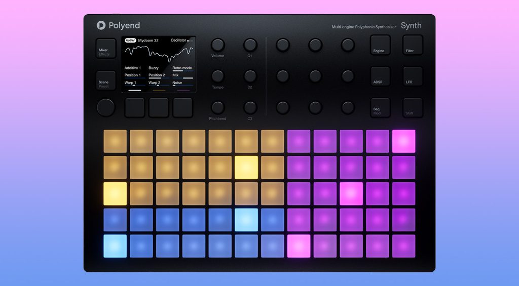 Polyend Synth : synthétiseur polyphonique multitimbral avec 8 moteurs pour vous époustoufler