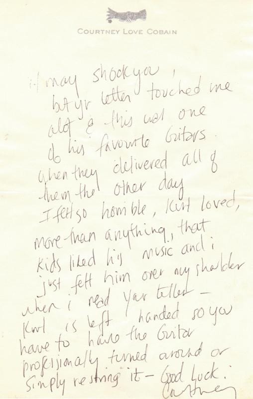 La lettre au fan